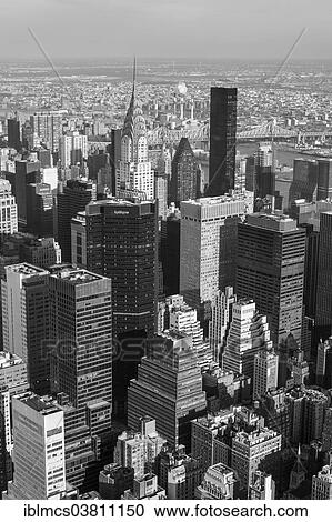 "View from the Empire State Building, Manhattan, New York City, New York, USA" View Large Photo Image Stock Image - "View from the Empire State Building, Manhattan, New York City, New York, USA". Fotosearch
