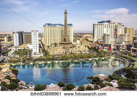 "View from the hotel Bellagio, Las Vegas, Nevada, United States, North America" View Large Photo Image Stock Image - "View from the hotel Bellagio, Las Vegas, Nevada, United States, North America". Fotosearch