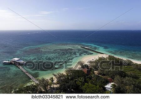 "View from the lighthouse on Amedee Island over the reef of the island and the largest lagoon in the world, Amedee Island, New Caledonia, France, Oceania" View Large Photo Image Stock Image - "View from the lighthouse on Amedee Island over the reef of the island and the largest lagoon in the world, Amedee Island, New Caledonia, France, Oceania". Fotosearch