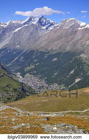 "View from the mountain ridge Trockener Steg to the Matter Valley, Klein Matterhorn, Zermatt, Canton of Valais, Switzerland, Europe" View Large Photo Image Stock Photo - "View from the mountain ridge Trockener Steg to the Matter Valley, Klein Matterhorn, Zermatt, Canton of Valais, Switzerland, Europe". Fotosearch