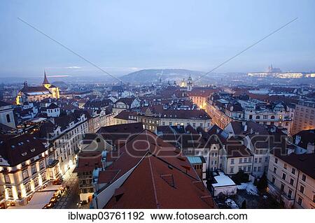 "View from the Old Town Hall, Prague, Czech Republic, Europe" View Large Photo Image Stock Image - "View from the Old Town Hall, Prague, Czech Republic, Europe". Fotosearch