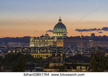 "View from the Pincio of St. Peter's Basilica, Rome, Lazio, Italy, Europe" View Large Photo Image Picture - "View from the Pincio of St. Peter's Basilica, Rome, Lazio, Italy, Europe". Fotosearch