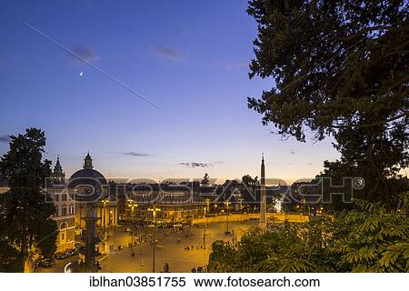 "View from the Pincio to Piazza del Popolo, Rome, Lazio, Italy, Europe" View Large Photo Image Stock Photography - "View from the Pincio to Piazza del Popolo, Rome, Lazio, Italy, Europe". Fotosearch
