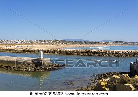 "View from the Ponta da Bandeira Fort to the marina, Lagos, Algarve, Portugal, Europe" View Large Photo Image Stock Image - "View from the Ponta da Bandeira Fort to the marina, Lagos, Algarve, Portugal, Europe". Fotosearch