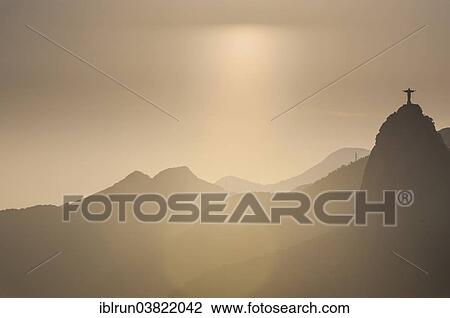 Stock Image - "View from the Sugarloaf Mountain or Pao de Acucar, Rio de Janeiro, Brazil, South America". Fotosearch