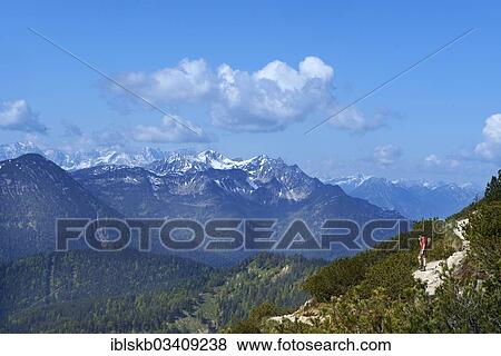 "View from the summit of Mt Herzogstand, Herzogstand, Walchensee, Upper Bavaria, Bavaria, Germany, Europe" View Large Photo Image Stock Photo - "View from the summit of Mt Herzogstand, Herzogstand, Walchensee, Upper Bavaria, Bavaria, Germany, Europe". Fotosearch