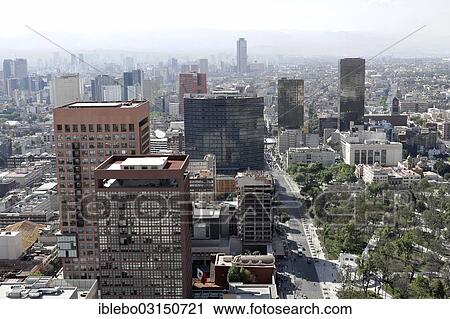 "View from Torre Latinoamericana, 182m, of Mexico City, Federal District, Mexico, North America" View Large Photo Image Stock Image - "View from Torre Latinoamericana, 182m, of Mexico City, Federal District, Mexico, North America". Fotosearch