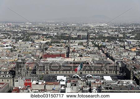 "View from Torre Latinoamericana, 182m, of Mexico City, Federal District, Mexico, North America" View Large Photo Image Stock Photo - "View from Torre Latinoamericana, 182m, of Mexico City, Federal District, Mexico, North America". Fotosearch