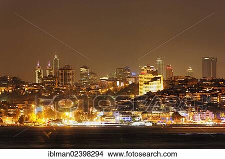 "View from Uskudar across the Bosphorus to Beyoglu, Istanbul, Turkey, Asia, Europe, Asia" View Large Photo Image Picture - "View from Uskudar across the Bosphorus to Beyoglu, Istanbul, Turkey, Asia, Europe, Asia". Fotosearch