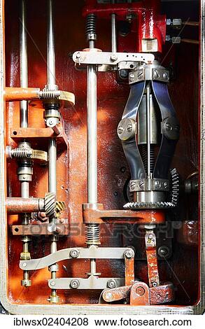 "View into the open housing of a mechanical centrifugal governor for limiting the speed, turbine house, old hydropower plant in Rheinfelden, 1898-2011, view before the demolition, Rheinfelden, Baden-Wuerttemberg, Germany, Europe" View Large Photo Image Stock Photo - "View into the open housing of a mechanical centrifugal governor for limiting the speed, turbine house, old hydropower plant in Rheinfelden, 1898-2011, view before the demolition, Rheinfelden, Baden-Wuerttemberg, Germany, Europe". Fotosearch