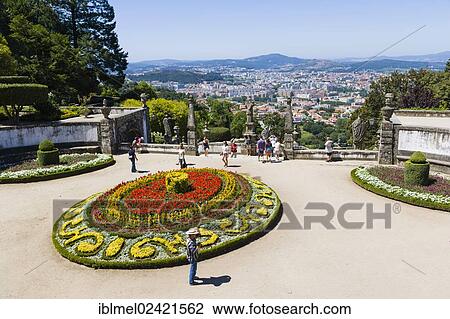 View of Braga and Terreiro de Moises from Adro do Bom Jesus, Santuario do Bom Jesus do Monte, Good Jesus of the Mount sanctuary, Tenoes, Braga, Cavado, Norte, Portugal, Europe View Large Photo Image Stock Image - View of Braga and Terreiro de Moises from Adro do Bom Jesus, Santuario do Bom Jesus do Monte, Good Jesus of the Mount sanctuary, Tenoes, Braga, Cavado, Norte, Portugal, Europe. Fotosearch