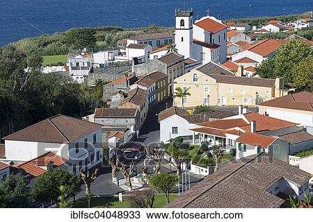 "View of Feteiras, Sao Miguel, Azores, Portugal, Europe" View Large Photo Image Stock Image - "View of Feteiras, Sao Miguel, Azores, Portugal, Europe". Fotosearch