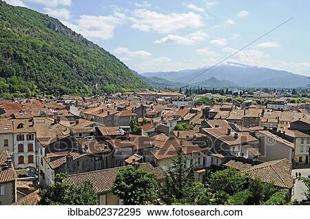 "View of Foix, Midi-Pyrenees, Pyrenees, departement of Ariege, France, Europe, PublicGround, Europe" View Large Photo Image Stock Photography - "View of Foix, Midi-Pyrenees, Pyrenees, departement of Ariege, France, Europe, PublicGround, Europe". Fotosearch