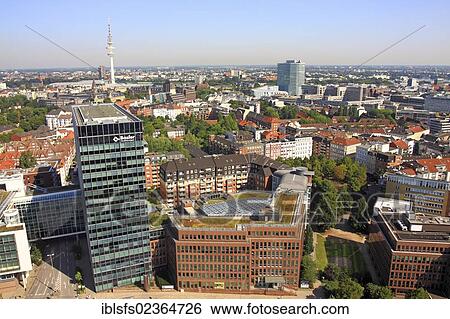 "View of Hamburg as seen from the steeple of Michaeliskirche church, Hamburger Michel church, Hamburg, Germany, Europe" View Large Photo Image Stock Photograph - "View of Hamburg as seen from the steeple of Michaeliskirche church, Hamburger Michel church, Hamburg, Germany, Europe". Fotosearch