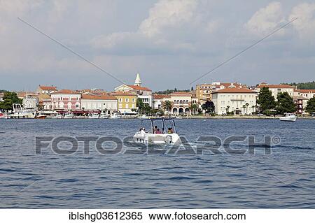 "View of Porec from the water, Porec, Istria, Croatia, Europe" View Large Photo Image Stock Photography - "View of Porec from the water, Porec, Istria, Croatia, Europe". Fotosearch