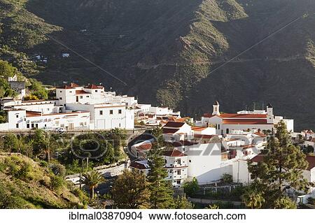 "View of Tejeda, Gran Canaria, Canary Islands, Spain, Europe" View Large Photo Image Picture - "View of Tejeda, Gran Canaria, Canary Islands, Spain, Europe". Fotosearch