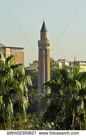 "View of the Antalya Ulu Camii or Yivli Minare Camii mosque in Antalya, Turkey, Asia" View Large Photo Image Stock Image - "View of the Antalya Ulu Camii or Yivli Minare Camii mosque in Antalya, Turkey, Asia". Fotosearch
