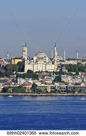 "View of the Blue Mosque, Sultan Ahmed Mosque, Istanbul, Turkey, Middle East, Asia" View Large Photo Image Stock Photography - "View of the Blue Mosque, Sultan Ahmed Mosque, Istanbul, Turkey, Middle East, Asia". Fotosearch