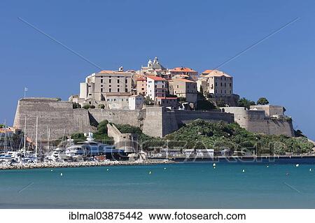 "View of the citadel of Calvi, Corsica, France, Europe" View Large Photo Image Stock Image - "View of the citadel of Calvi, Corsica, France, Europe". Fotosearch