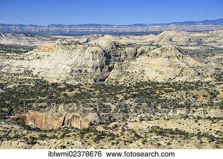 "View of the """"Devil's Backbone"""", Grand Staircase-Escalante National Monument, GSENM, Utah, Southwestern USA, USA, PublicGround" View Large Photo Image Stock Photograph - "View of the """"Devil's Backbone"""", Grand Staircase-Escalante National Monument, GSENM, Utah, Southwestern USA, USA, PublicGround". Fotosearch