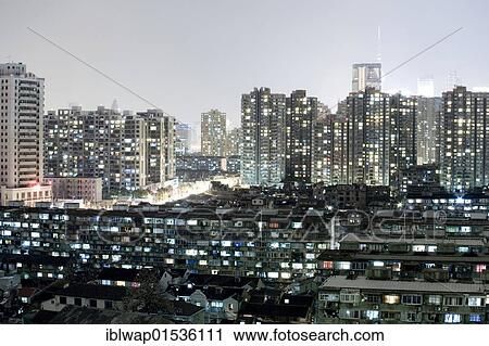 "View of the historic district, Puxi, Shanghai, China, Asia" View Large Photo Image Stock Image - "View of the historic district, Puxi, Shanghai, China, Asia". Fotosearch