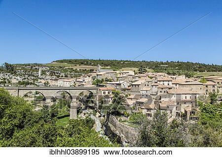 "View of the historical village of Minerve, Languedoc-Roussillon, France, Europe" View Large Photo Image Stock Photography - "View of the historical village of Minerve, Languedoc-Roussillon, France, Europe". Fotosearch