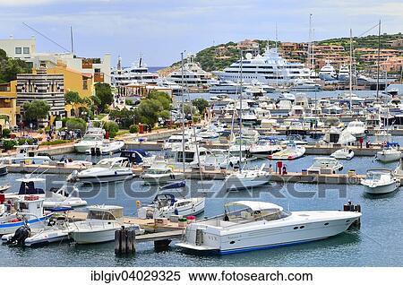 "View of the marina, Porto Cervo, Costa Smeralda, Province of Olbia-Tempio, Sardinia, Italy, Europe" View Large Photo Image Stock Photography - "View of the marina, Porto Cervo, Costa Smeralda, Province of Olbia-Tempio, Sardinia, Italy, Europe". Fotosearch