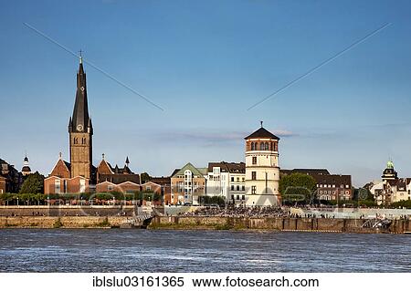 "View of the old town, Dusseldorf, Rhineland, North Rhine-Westphalia, Germany, Europe" View Large Photo Image Stock Photography - "View of the old town, Dusseldorf, Rhineland, North Rhine-Westphalia, Germany, Europe". Fotosearch