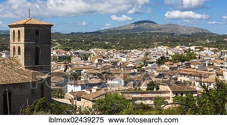 "View of the town of Arta, the church Transfiguracio del Senyor above Arta, Mallorca, Majorca, Balearic Islands, Spain, Europe" View Large Photo Image Stock Photography - "View of the town of Arta, the church Transfiguracio del Senyor above Arta, Mallorca, Majorca, Balearic Islands, Spain, Europe". Fotosearch