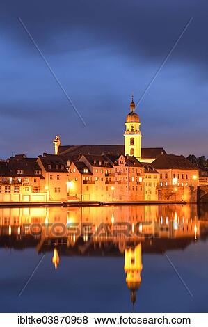 "View of the town of Kitzingen with the Main River, Lower Franconia, Bavaria, Germany, Europe" View Large Photo Image Stock Photo - "View of the town of Kitzingen with the Main River, Lower Franconia, Bavaria, Germany, Europe". Fotosearch