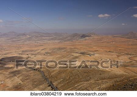 "View of the Valle de Santa Ines from the Mirador de Morro Velosa, Betancuria, Fuerteventura, Canary Islands, Spain, Europe" View Large Photo Image Stock Photo - "View of the Valle de Santa Ines from the Mirador de Morro Velosa, Betancuria, Fuerteventura, Canary Islands, Spain, Europe". Fotosearch