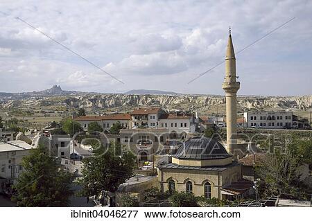 "View of the village of Cavusin, Nevsehir Province, Cappadocia, Turkey, Asia" View Large Photo Image Stock Photo - "View of the village of Cavusin, Nevsehir Province, Cappadocia, Turkey, Asia". Fotosearch