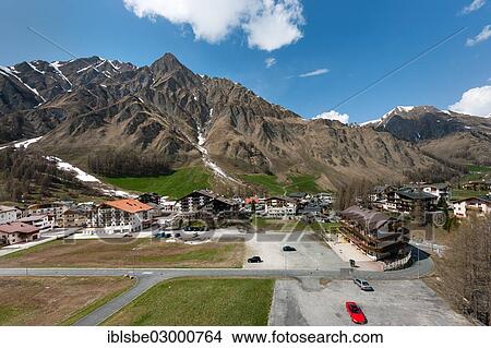 "View of the village of Samnaun with Mt Piz Ot, Albula Alps, Samnaun, Engadin, Unterengadin, Canton of Graubunden, Switzerland, Europe" View Large Photo Image Picture - "View of the village of Samnaun with Mt Piz Ot, Albula Alps, Samnaun, Engadin, Unterengadin, Canton of Graubunden, Switzerland, Europe". Fotosearch