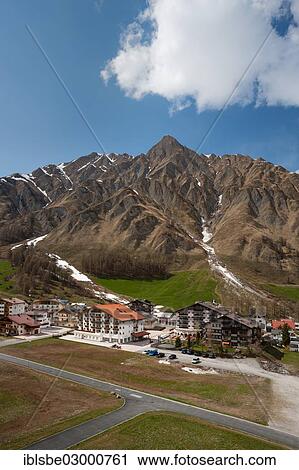 "View of the village of Samnaun with Mt Piz Ot, Albula Alps, Samnaun, Engadin, Unterengadin, Canton of Graubunden, Switzerland, Europe" View Large Photo Image Stock Image - "View of the village of Samnaun with Mt Piz Ot, Albula Alps, Samnaun, Engadin, Unterengadin, Canton of Graubunden, Switzerland, Europe". Fotosearch