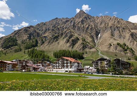 "View of the village of Samnaun with Mt Piz Ot, Albula Alps, Samnaun, Engadin, Unterengadin, Canton of Graubunden, Switzerland, Europe" View Large Photo Image Stock Photograph - "View of the village of Samnaun with Mt Piz Ot, Albula Alps, Samnaun, Engadin, Unterengadin, Canton of Graubunden, Switzerland, Europe". Fotosearch