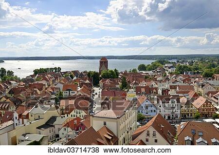"View of Waren and Lake Mueritz, Waren, Mecklenburg-Western Pomerania, Germany, Europe" View Large Photo Image Stock Photo - "View of Waren and Lake Mueritz, Waren, Mecklenburg-Western Pomerania, Germany, Europe". Fotosearch