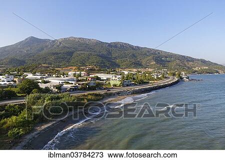 Stock Image - "View on Anamur, Mersin province, Cilicia, Turkish Riviera, Turkey, Asia". Fotosearch
