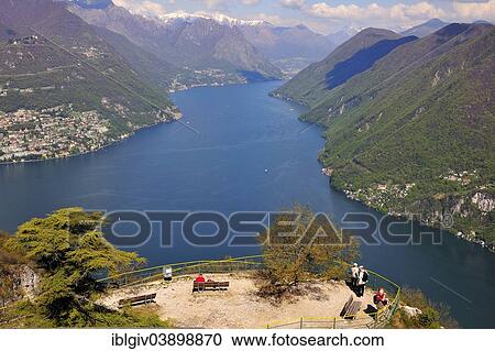 "View onto the eastern tip of Lake Lugano looking towards Porlezza, Monte San Salvatore mountain, Lugano, Canton of Ticino, Switzerland, Europe" View Large Photo Image Stock Image - "View onto the eastern tip of Lake Lugano looking towards Porlezza, Monte San Salvatore mountain, Lugano, Canton of Ticino, Switzerland, Europe". Fotosearch