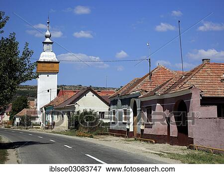 "View or the town of Gelmar, typical street village in Transylvania, Gelmar, Hunedoara, Siebenburgen, Romania, Europe" View Large Photo Image Stock Photo - "View or the town of Gelmar, typical street village in Transylvania, Gelmar, Hunedoara, Siebenburgen, Romania, Europe". Fotosearch
