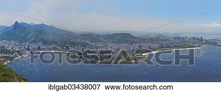 "View over Botafogo, Santos Dumont airport and the Rio-Niteroi bridge from from the Sugar Loaf Mountain, Botafogo, Rio de Janeiro, Rio de Janeiro State, Brazil, South America" View Large Photo Image Stock Photo - "View over Botafogo, Santos Dumont airport and the Rio-Niteroi bridge from from the Sugar Loaf Mountain, Botafogo, Rio de Janeiro, Rio de Janeiro State, Brazil, South America". Fotosearch