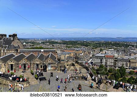 "View over Edinburgh from Edinburgh Castle, Edinburgh, Scotland, United Kingdom, Europe" View Large Photo Image Stock Image - "View over Edinburgh from Edinburgh Castle, Edinburgh, Scotland, United Kingdom, Europe". Fotosearch