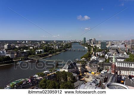 "View over Frankfurt with the Main River, Frankfurt am Main, Hesse, Germany, Europe" View Large Photo Image Stock Image - "View over Frankfurt with the Main River, Frankfurt am Main, Hesse, Germany, Europe". Fotosearch