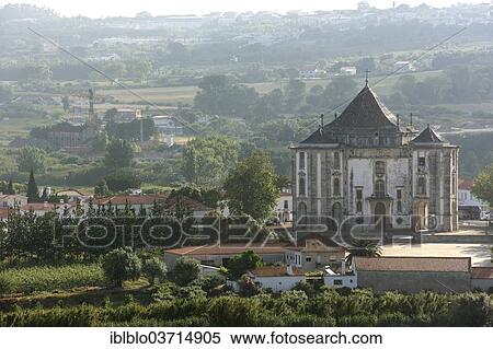Stock Photography - "View over Obidos, Obidos, Leiria District, Portugal, Europe". Fotosearch