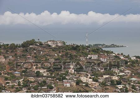 "View over the Aberdeen Hill district, Freetown, Western Area, Sierra Leone, Africa" View Large Photo Image Stock Image - "View over the Aberdeen Hill district, Freetown, Western Area, Sierra Leone, Africa". Fotosearch