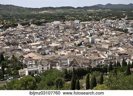 "View over the houses of Arta, Arta, Mallorca, Majorca, Balearic Islands, Spain, Europe" View Large Photo Image Stock Image - "View over the houses of Arta, Arta, Mallorca, Majorca, Balearic Islands, Spain, Europe". Fotosearch