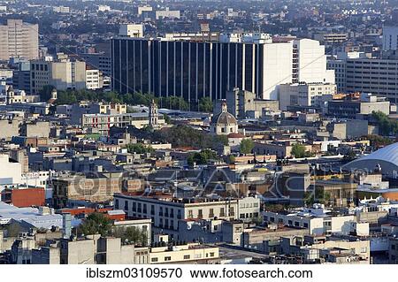 "View over the inner city, Mexico City, Federal District, Mexico, North America" View Large Photo Image Stock Image - "View over the inner city, Mexico City, Federal District, Mexico, North America". Fotosearch