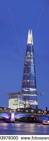 "View over the River Thames on the The Shard skyscraper by architect Renzo Piano, London, England, United Kingdom, Europe" View Large Photo Image Stock Image - "View over the River Thames on the The Shard skyscraper by architect Renzo Piano, London, England, United Kingdom, Europe". Fotosearch