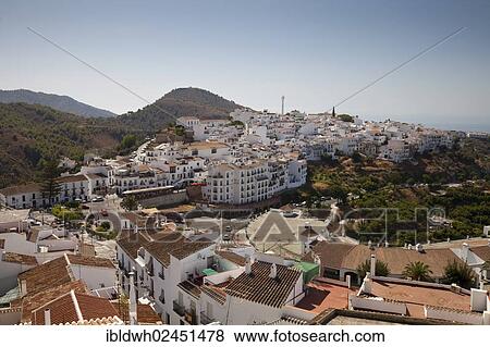 "View over the village of Frigiliana, Nerja, Costa del Sol, Andalusia, Spain, Europe, PublicGround, Europe" View Large Photo Image Stock Photo - "View over the village of Frigiliana, Nerja, Costa del Sol, Andalusia, Spain, Europe, PublicGround, Europe". Fotosearch