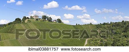 "View over the vineyards of Rotenberg towards the Sepulchral Chapel, near Stuttgart-Rotenberg, Baden-Wurttemberg, Germany, Europe" View Large Photo Image Stock Photo - "View over the vineyards of Rotenberg towards the Sepulchral Chapel, near Stuttgart-Rotenberg, Baden-Wurttemberg, Germany, Europe". Fotosearch
