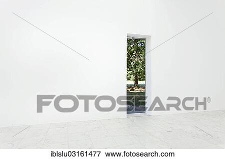 "View through a doorway in a wall, pavilion, Hombroich Museum Island, Neuss-Holzheim, Neuss, North Rhine-Westphalia, Germany, Europe" View Large Photo Image Stock Photo - "View through a doorway in a wall, pavilion, Hombroich Museum Island, Neuss-Holzheim, Neuss, North Rhine-Westphalia, Germany, Europe". Fotosearch